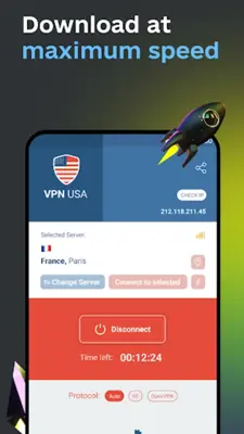 USA VPN android App screenshot 12