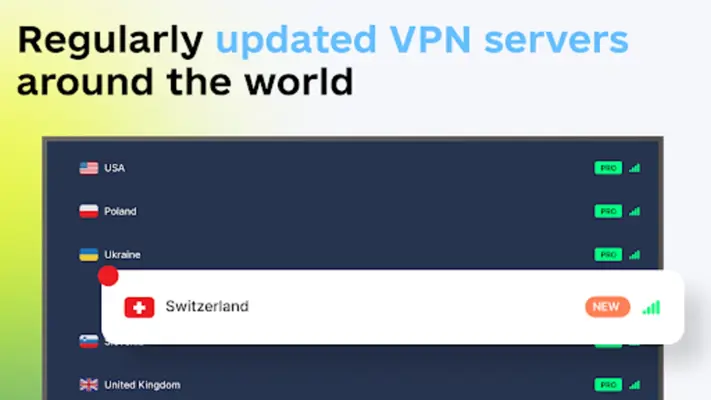 USA VPN android App screenshot 1